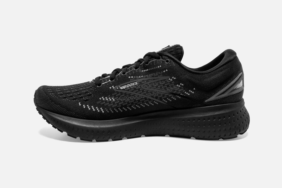 Glycerin 19 Road Brooks Running Shoes NZ Womens - Black - LOIEYR-519